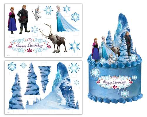 Frozen Edible Icing Image Scene Setter - Click Image to Close